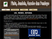 Tablet Screenshot of pintu.woodloster.com